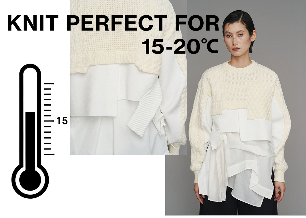 CABLE LAYER KNIT SERIES紹介