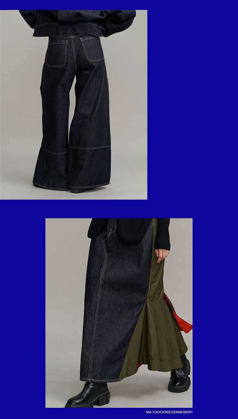 【FEATURED】MA-1 DOCKING DENIM SERIES