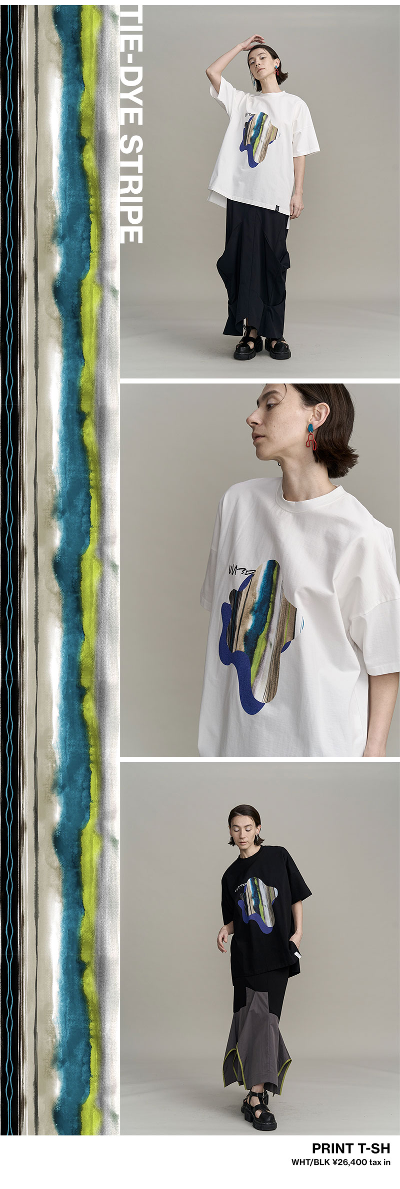 【FEATURED】TIE-DYE STRIPE SERIES