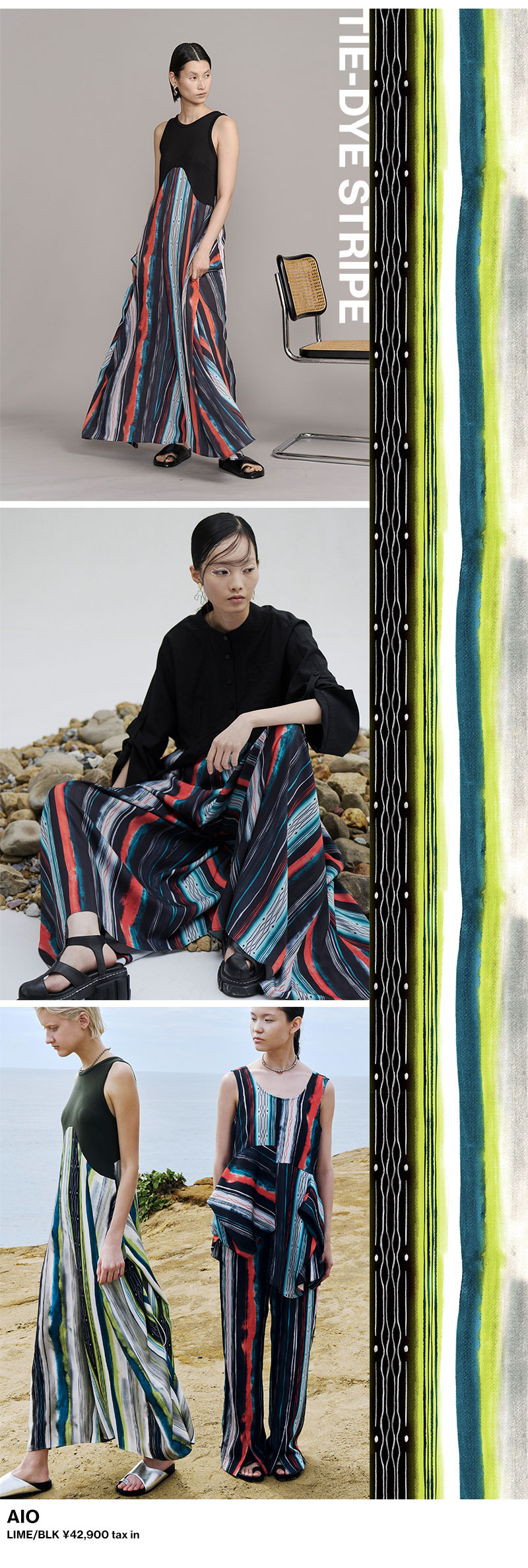 【FEATURED】TIE-DYE STRIPE SERIES